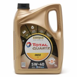 Motorový olej TOTAL QUARTZ INEO C3 5W-40 5L