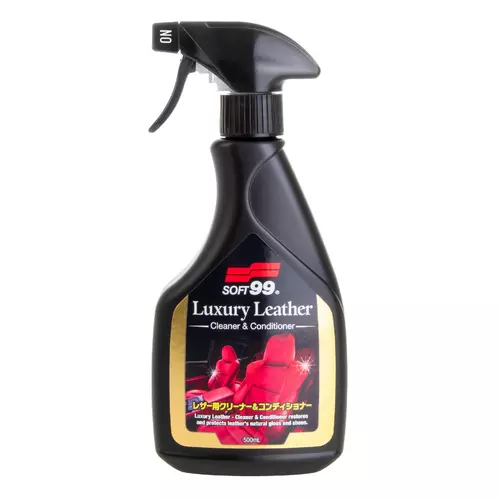 SOFT99 LUXURY LEATHER luxusný omladzujúci prípravok na kožu a plasty 500 ML