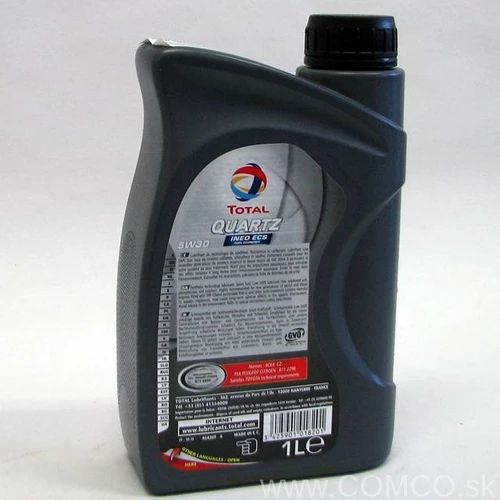Motorový olej QUARTZ INEO ECS 5W-30 1L /Total/ - obr. 1