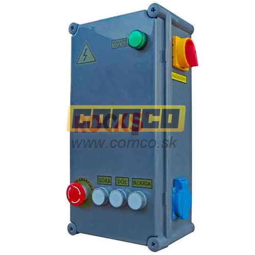 Elektro-hydraulický dvojstĺpový zdvihák 4t automat /Rooks/ - obr. 4