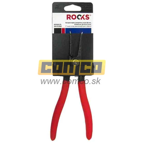 Kliešte Seger rovné vonkajšie Rooks 180mm fi 19-60mm pin suj2 1,8mm