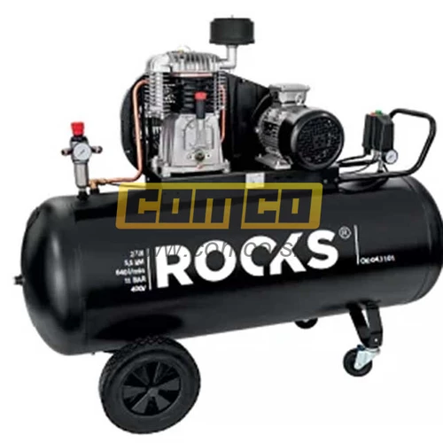 Kompresor piestový Rooks 270l 5,5km 640l/min 11BAR 400V