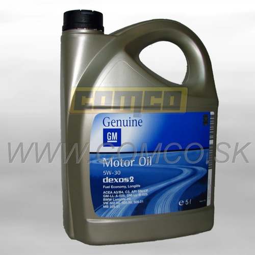 Motorový olej DEXOS 2 SAE 5W-30 5L
