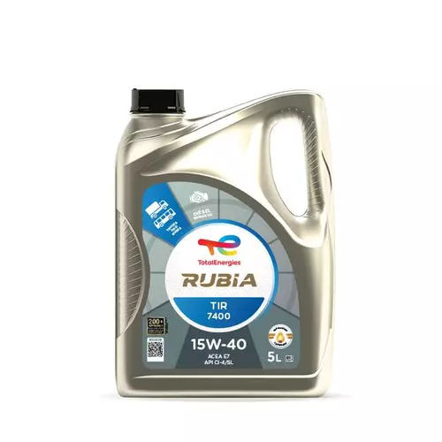 Total RUBIA TIR 7400 SAE 15W-40 5L