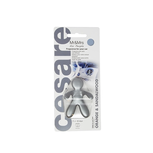 CESARE Mr&Mrs Orange Silver