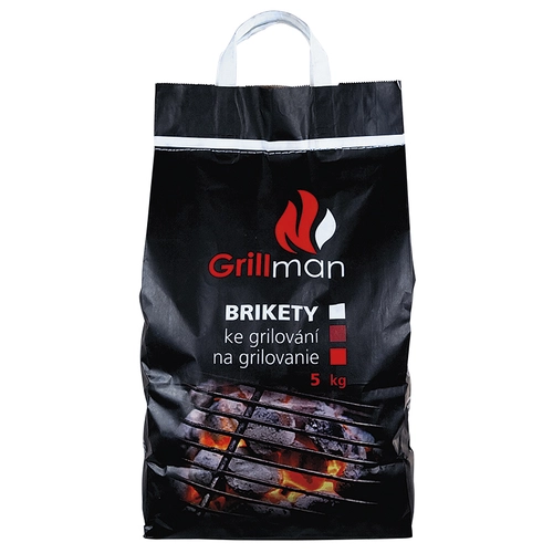 GRILLMAN Brikety na grilovanie 5 kg