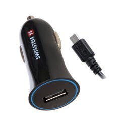 Nabíjačka USB 12/24V SWISSTEN 1AMP + kábel Micro USB