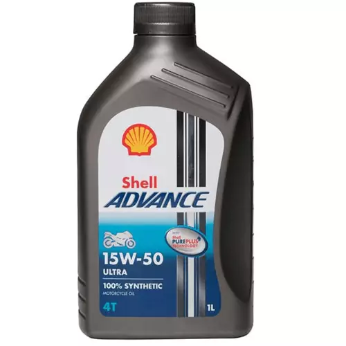 Motorový olej Shell Advance 4T Ultra 15W-50 1L