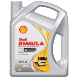 Motorový olej Shell Rimula R4 X 15W-40 5L 