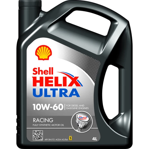 Motorový olej SHELL Helix Ultra Racing 10W-60 4L