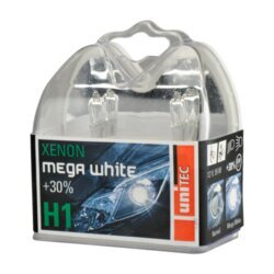 UNITEC Žiarovky 12V H1 55W Xenon Mega White 2ks