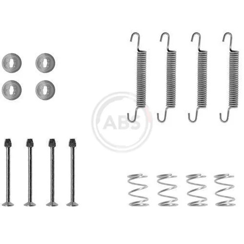 Sada príslušenstva čeľustí parkovacej brzdy A.B.S. 0711Q