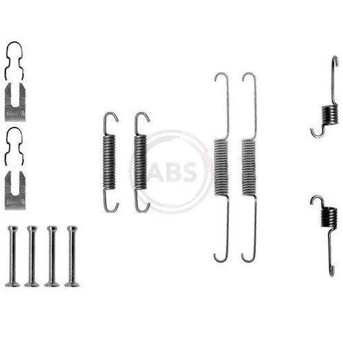 Sada príslušenstva brzdovej čeľuste A.B.S. 0763Q