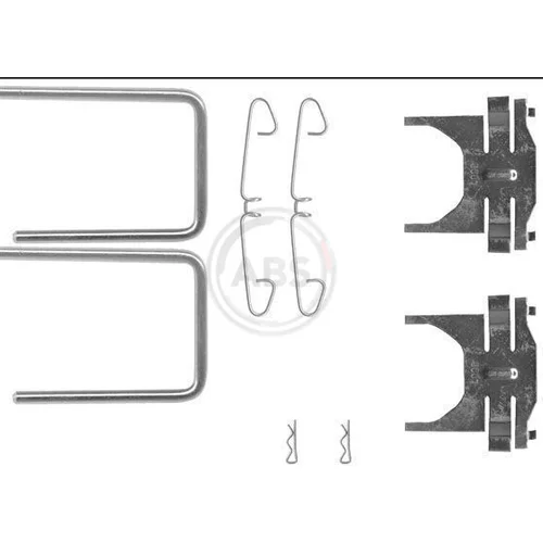 Sada príslušenstva obloženia kotúčovej brzdy A.B.S. 0928Q