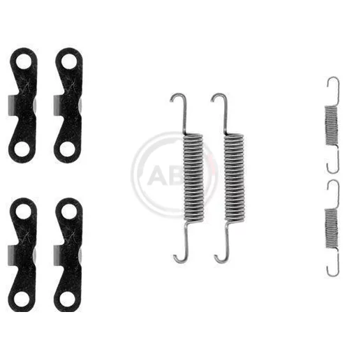 Sada príslušenstva čeľustí parkovacej brzdy A.B.S. 0720Q