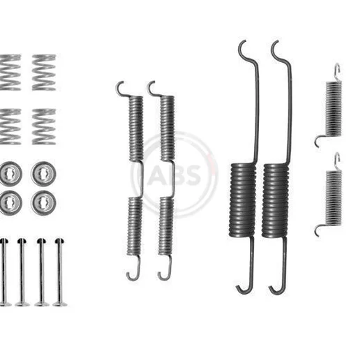 Sada príslušenstva brzdovej čeľuste A.B.S. 0687Q