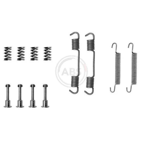 Sada príslušenstva čeľustí parkovacej brzdy 0708Q /A.B.S./