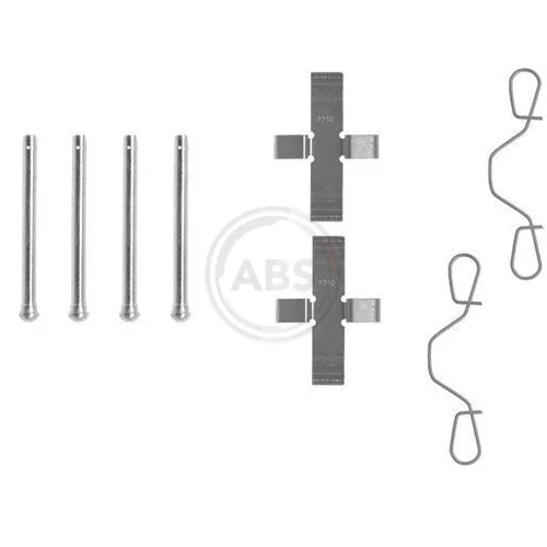 Sada príslušenstva obloženia kotúčovej brzdy A.B.S. 0982Q