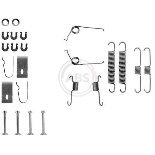 Sada príslušenstva brzdovej čeľuste A.B.S. 0693Q