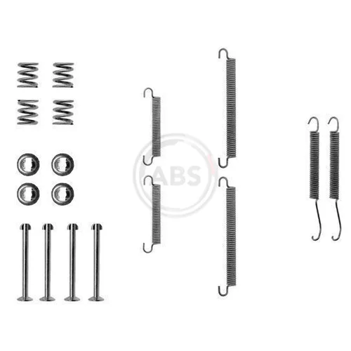 Sada príslušenstva čeľustí parkovacej brzdy A.B.S. 0713Q
