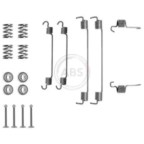 Sada príslušenstva brzdovej čeľuste A.B.S. 0784Q