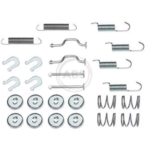 Sada príslušenstva čeľustí parkovacej brzdy A.B.S. 0810Q