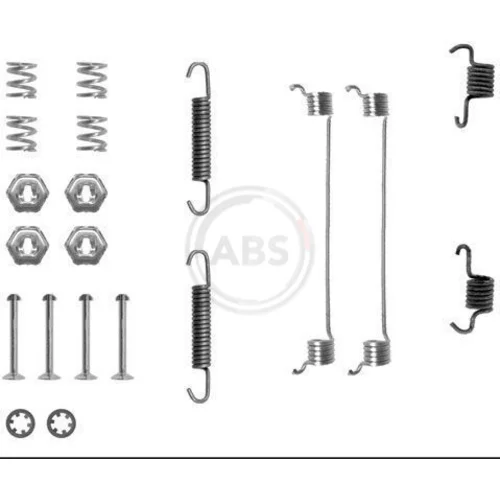 Sada príslušenstva brzdovej čeľuste A.B.S. 0651Q