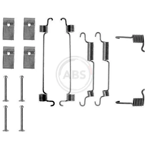 Sada príslušenstva brzdovej čeľuste A.B.S. 0735Q