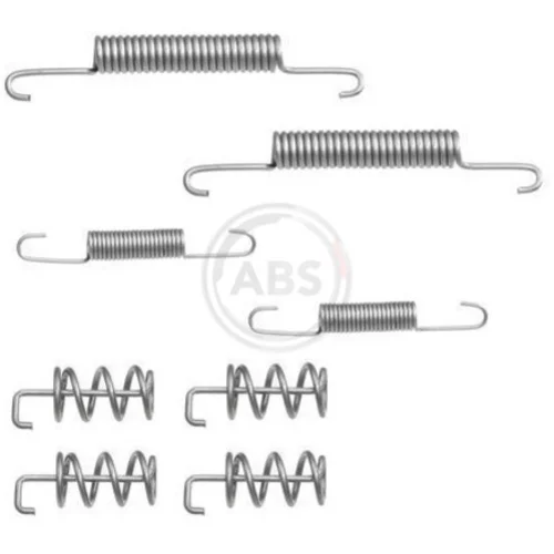 Sada príslušenstva čeľustí parkovacej brzdy 0831Q /A.B.S./