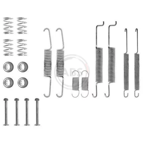 Sada príslušenstva brzdovej čeľuste A.B.S. 0597Q