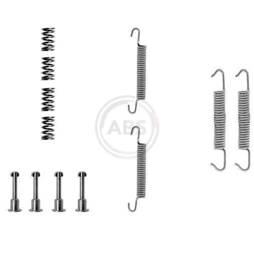 Sada príslušenstva čeľustí parkovacej brzdy A.B.S. 0621Q