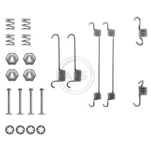 Sada príslušenstva brzdovej čeľuste A.B.S. 0650Q