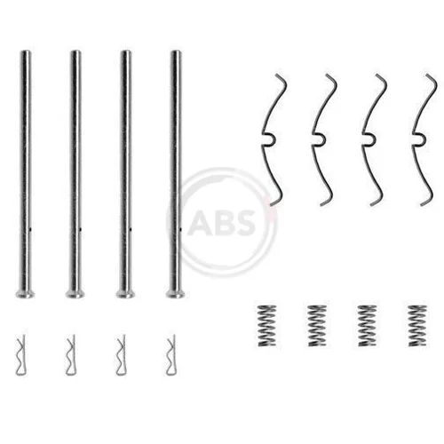 Sada príslušenstva obloženia kotúčovej brzdy A.B.S. 0920Q