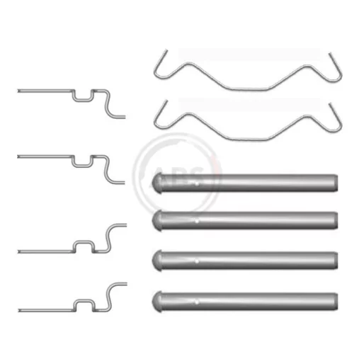 Sada príslušenstva obloženia kotúčovej brzdy A.B.S. 1683Q