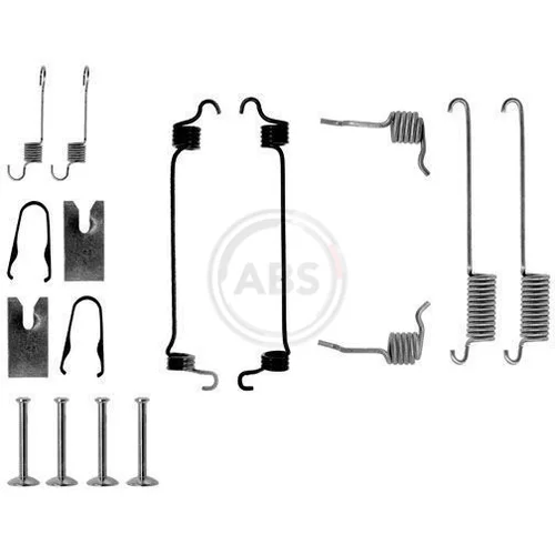 Sada príslušenstva brzdovej čeľuste A.B.S. 0751Q