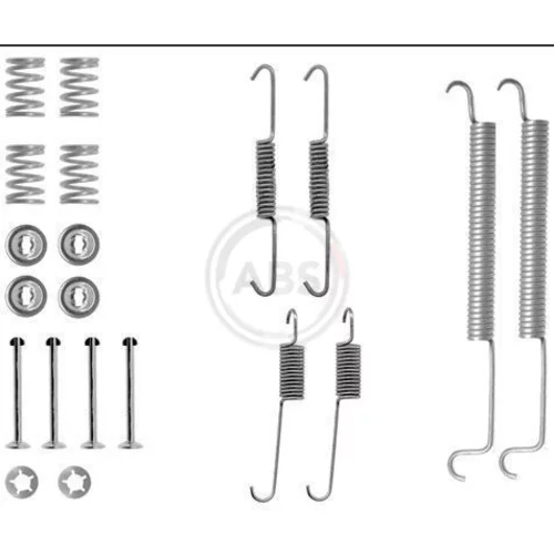 Sada príslušenstva brzdovej čeľuste A.B.S. 0756Q