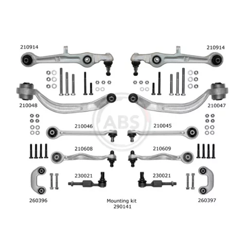 Sada na opravu priečneho závesného ramena A.B.S. 219901