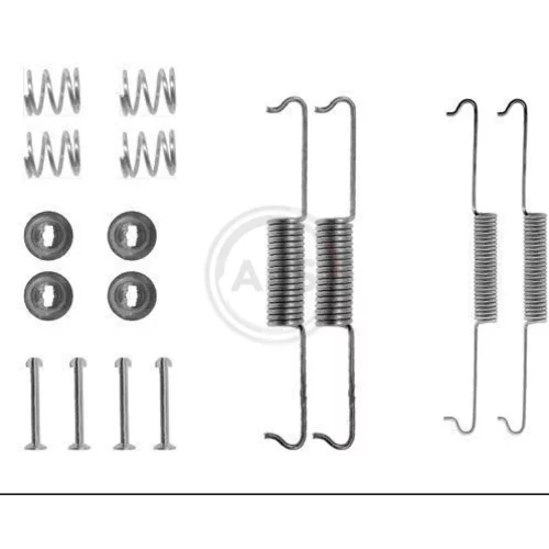 Sada príslušenstva brzdovej čeľuste A.B.S. 0521Q
