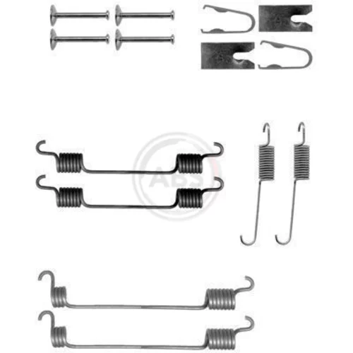 Sada príslušenstva brzdovej čeľuste A.B.S. 0797Q