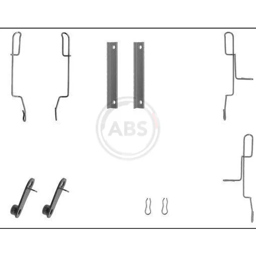 Sada príslušenstva obloženia kotúčovej brzdy A.B.S. 1188Q