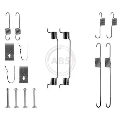 Sada príslušenstva brzdovej čeľuste A.B.S. 0699Q