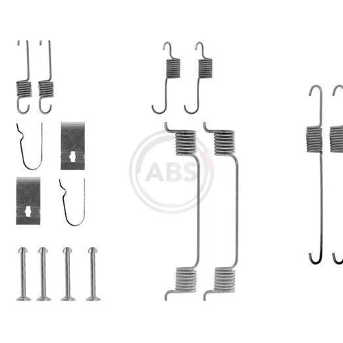 Sada príslušenstva brzdovej čeľuste A.B.S. 0700Q