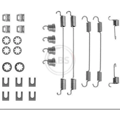 Sada príslušenstva brzdovej čeľuste A.B.S. 0656Q