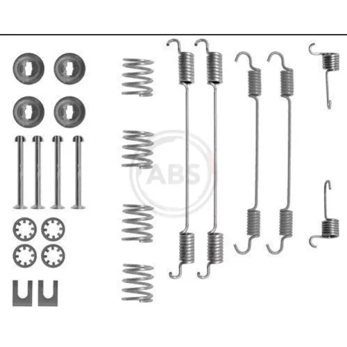 Sada príslušenstva brzdovej čeľuste A.B.S. 0747Q