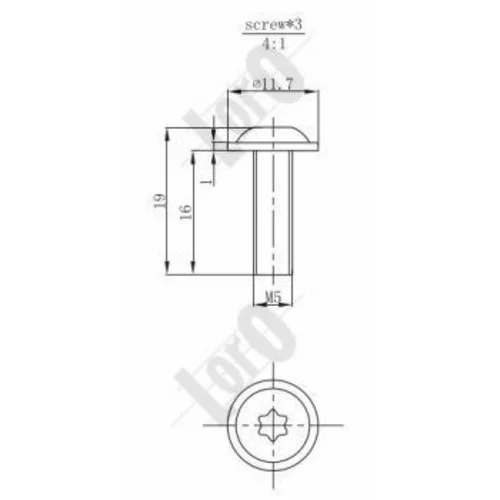 Ventilátor chladenia motora ABAKUS 003-014-0002 - obr. 2