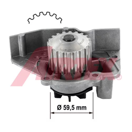 Vodné čerpadlo, chladenie motora 1564 /AIRTEX/