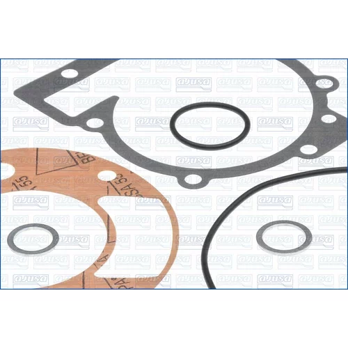 Sada tesnení kľukovej skrine AJUSA 54124700 - obr. 2
