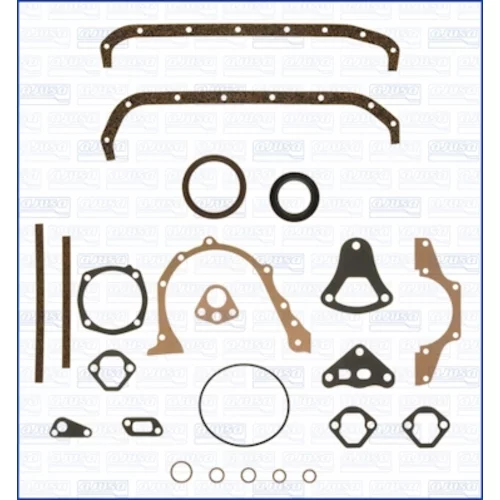 Sada tesnení kľukovej skrine AJUSA 54025500 - obr. 1