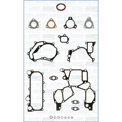 Sada tesnení kľukovej skrine AJUSA 54156300 - obr. 1