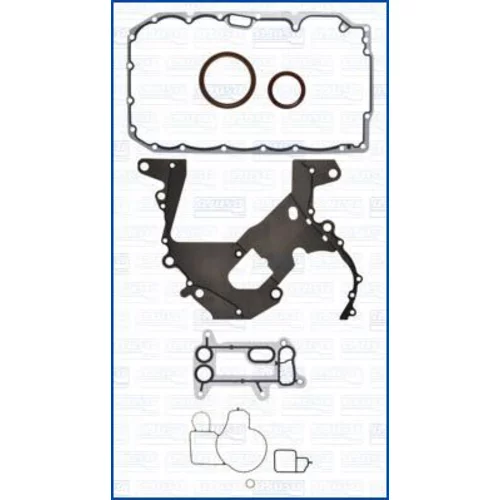 Sada tesnení kľukovej skrine AJUSA 54163900 - obr. 1